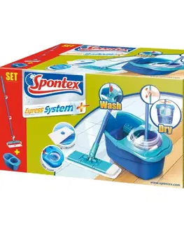 Express systém + rotačný plochý mop s vedrom