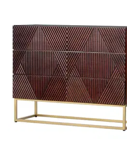 Dekoria Komoda Mogano, 100 x 40,5 x 81 cm
