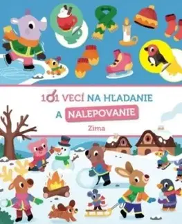 101 vecí na hľadanie a nalepovanie - Zima