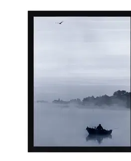 Dekoria Obraz Foggy Lake I 30x40cm, 30 x 40 cm
