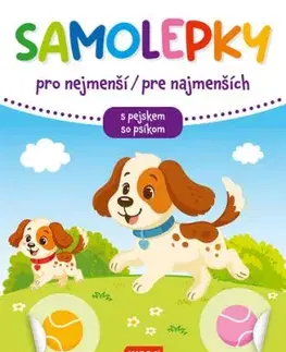 Samolepky pro nejmenší / Samolepky pre najmenších - s pejskem / so psíkom