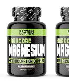 Hardcore Magnesium - Protein Nutrition 100 kaps. + 100 kaps.
