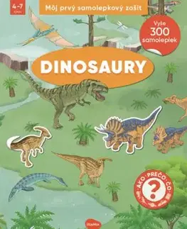 Môj prvý samolepkový zošit – Dinosaury