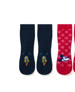 Detské protišmykové ponožky »Mickey and Friends«, 2 páry