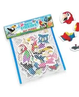 Puzzle vtáčiky - Nálepky do vane