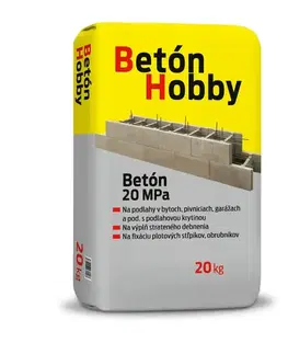 BETÓN HOBBY Betón 20 MPa 20 kg