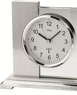 Stolové hodiny 5140 AMS riadené rádiovým signálom 17cm
