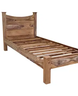 Posteľ Rami 90x200 indický masív palisander