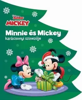Disney - Minnie és Mickey karácsonyi színezője