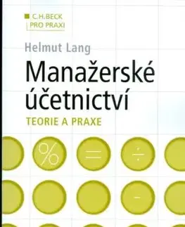 Manažerské účetnictví - Helmut Lang