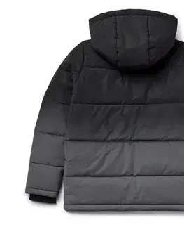 Detská prešívaná bunda reflexnými prvkami