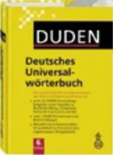 Duden Deutsches Universalwoerterbuch + CD-ROM