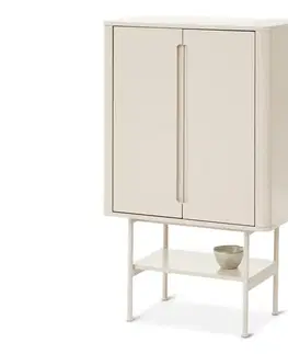 Vysoká skrinka s 2 dvierkami