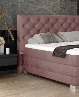 CEDRIK 14 polohovacia posteľ 180x200, Mat Velvet 63