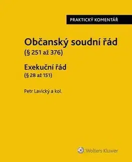 Občanský soudní řád Exekuční řád - Petr Lavický