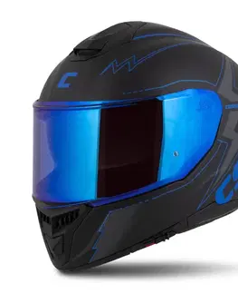 Cassida Integral GT 2.1 Flash čierna matná/metalická modrá/tmavo šedá 3XL (65-66)