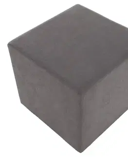 KONDELA Regor taburetka sivá