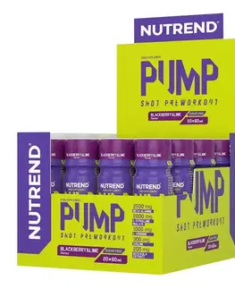 Pump Shot - Nutrend 20 x 60 ml. Blackberry+Lime