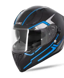 W-TEC Vesco Glossy Black-Neon Yellow - XXL (63)