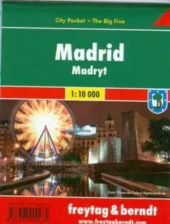Madrid 1:10 000 Plán mesta