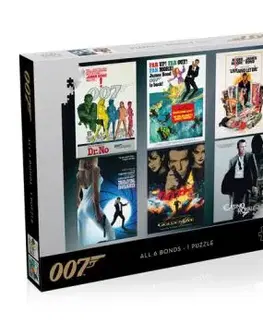 Puzzle James Bond: Herecké debuty 1000 Winning Moves