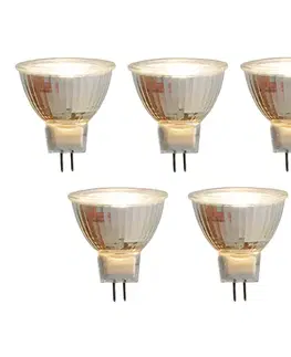Sada 5 LED žiaroviek GU5.3 MR16 5W 420lm 2700K 12V