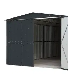 Záhradný domček kovový Lanitplast