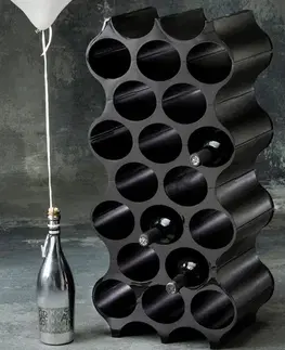 Stojan na víno SET-UP čierna, Koziol