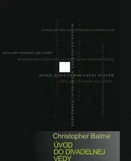 Úvod do divadelnej vedy - Christopher Balme