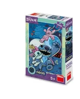 Puzzle Stitch 100 XL neon Dino