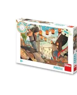 Puzzle Nájdi 10 predmetov: Prístav 300 XL Dino
