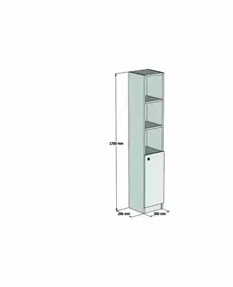 Skriňa Trend Walnut