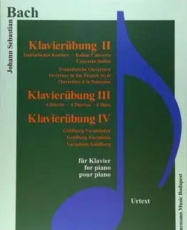Bach JS Klavierubung II-IV - Bach Sebastian Johann