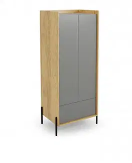 Šatní skriňa MOBIUS SZAFA 2D Halmar