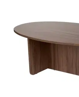 Konferenčný stolík Orba - Walnut