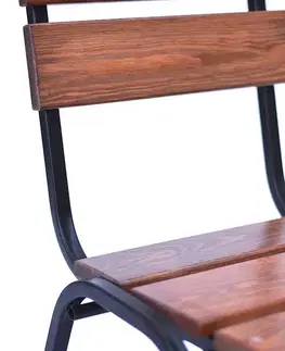 Drevené záhradné stohovateľné kreslo LIMA