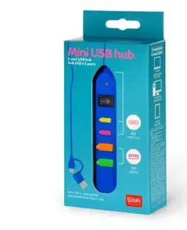 Legami 5-port USB hub modrý STAR TECH