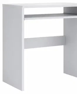 Písací stôl Leo I Biely
