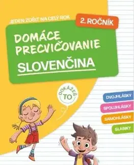 Domáce precvičovanie slovenčina 2. ročník