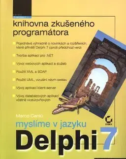 Myslíme v jazyku Delphi 7 - Marco Cantú