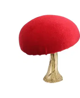Dekoria Figúrka Velvet Toadstool 12cm, 11 x 12 cm