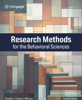 Research Methods for the Behavioral Sciences - Frederick Gravetter, Lori-Ann Forzano, James Witnauer