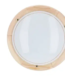 Stropné svietidlo plafón 2X60W E27 borovica STANDARD