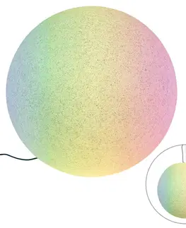 Inteligentná vonkajšia lampa sivá 77 cm IP44 vrátane Wifi A60 - Nura