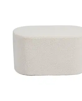Taburet SOFT Capsule, biela