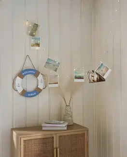 LED svetelná reťaz so svorkami