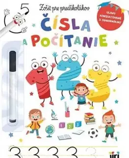 Zošity pre predškolákov - Čísla a počítanie