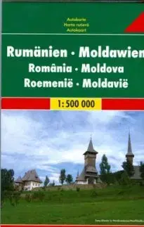 Rumunsko - Moldavsko 1:500 000 - automapa