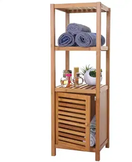 Kúpeľňový regál B18 so skrinkou