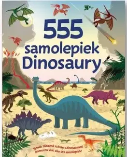 555 samolepiek - Dinosaury